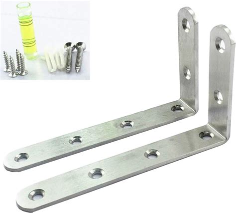 long l shaped metal brackets|right angle steel brackets at wickes.